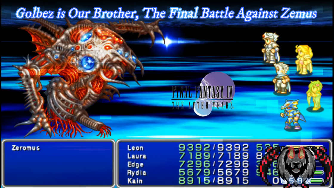 Golbez is Our Brother, The Final Battle Against Zemus / Final Fantasy ...