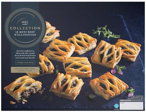 marks and spencer beef wellington christmas