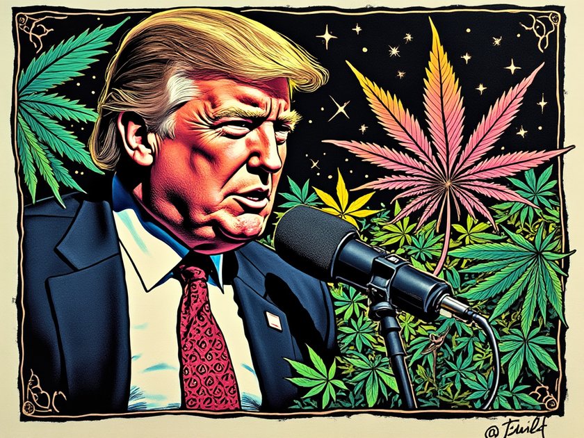 Donald Trump Says He's Not Opposed to Legal Weed & Other Psychedelics — Hive