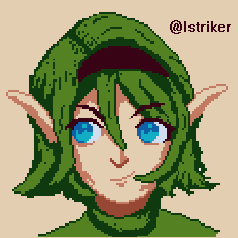 The Legend of Zelda Link Pixel Art. by IsseiRA on DeviantArt