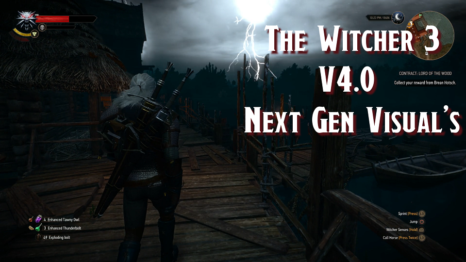 The Witcher 3 - V4.0 - Checking out the next-gen visual update. - Hive