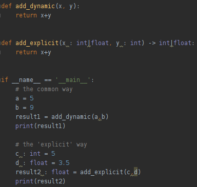 Typisierung in Python | PeakD