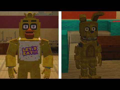 Fighting Chica And Plushtrap And More Minecraft Fnaf Adventure Map Fnaf Intrepid Part 2 Hive - roblox how to get plushtrap badge