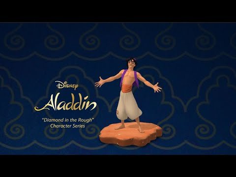 Disney Aladdin Diamond in the Rough Character Series - VeVe