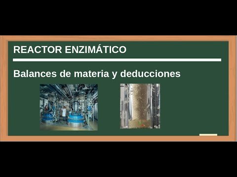 🔬 Reactor enzimático | Balances de materia explicados paso a paso 📊 — Hive