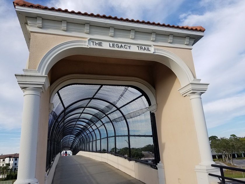 The Legacy Trail Bicycle Overpass | PeakD