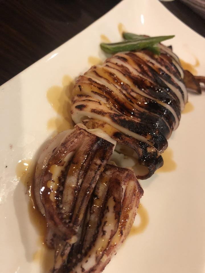 Ika Sugata Yaki (Grilled Squid)