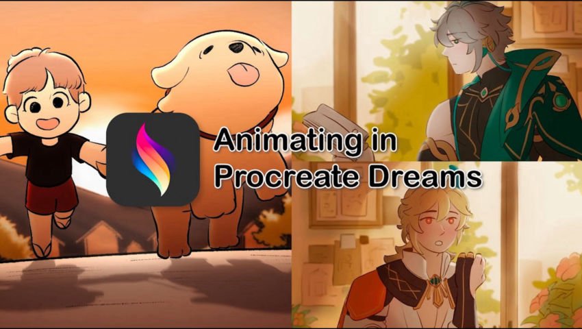 I animate on Procreate Dreams! (Short Process+Review)