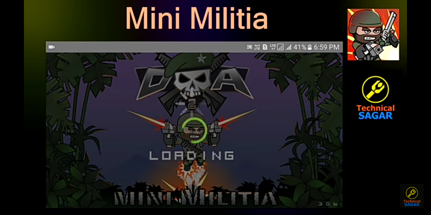 mini militia game //hive gameing — Hive