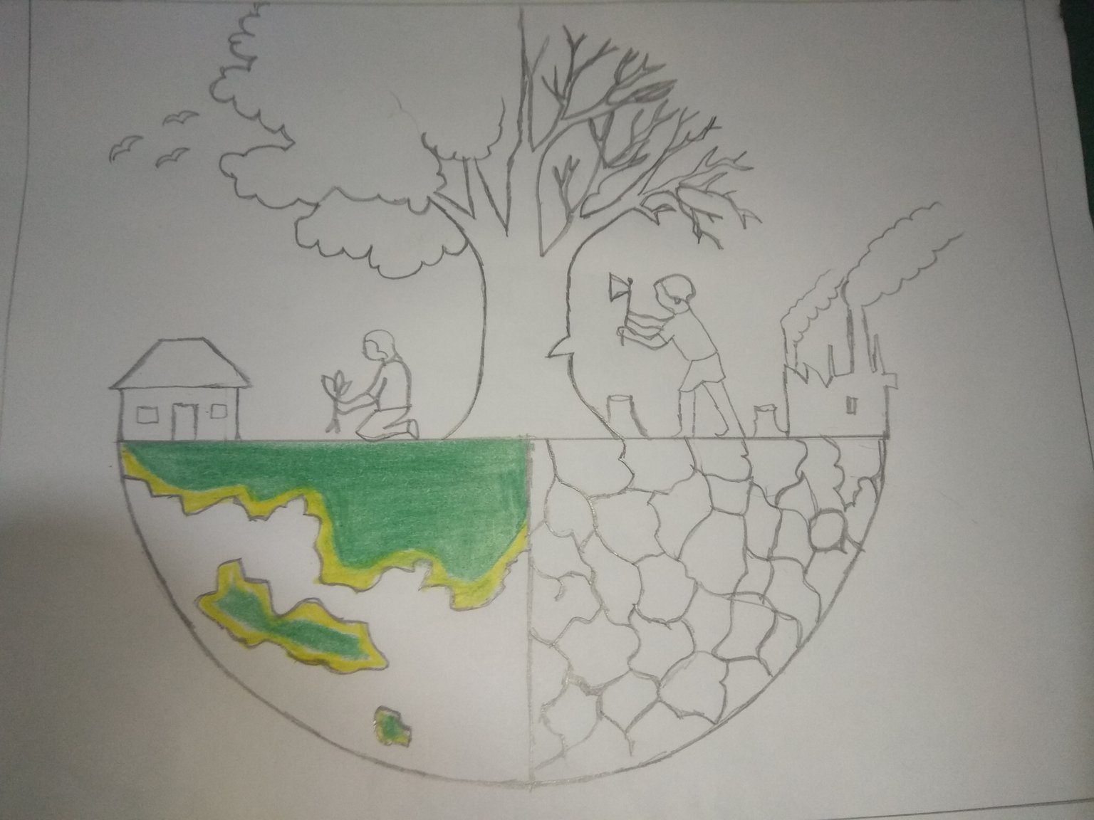 Learning through art - Earth Day
