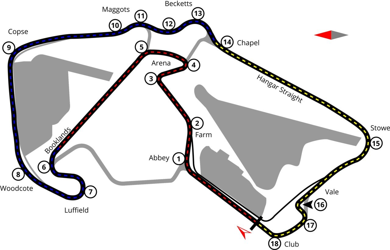 Análisis del circuito Silverstone (Reino Unido) — Analysis of the ...