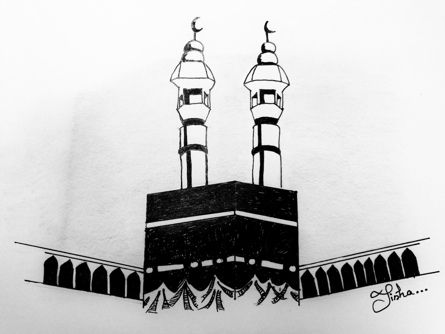 Kaaba Sharif Drawing PNG Transparent Images Free Download  Vector Files   Pngtree