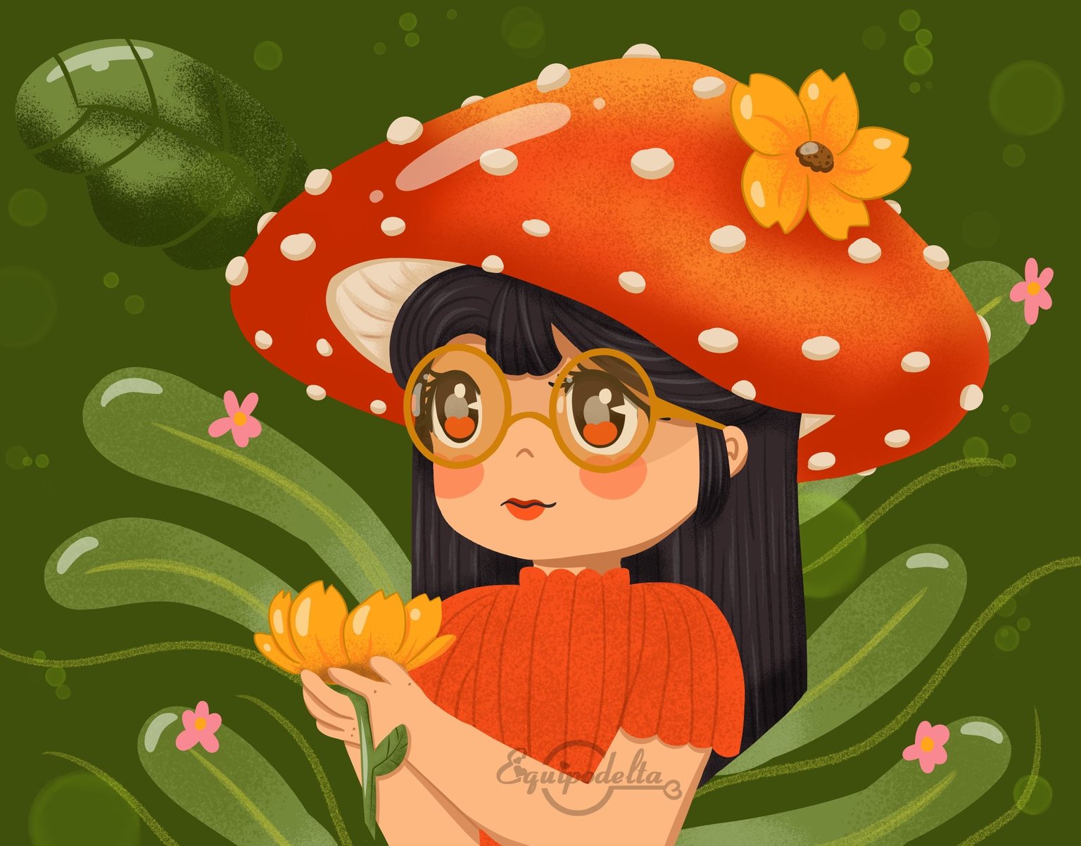 Miss mushroom / Señorita hongo (DTIYS) (ENG/ESP) — Hive