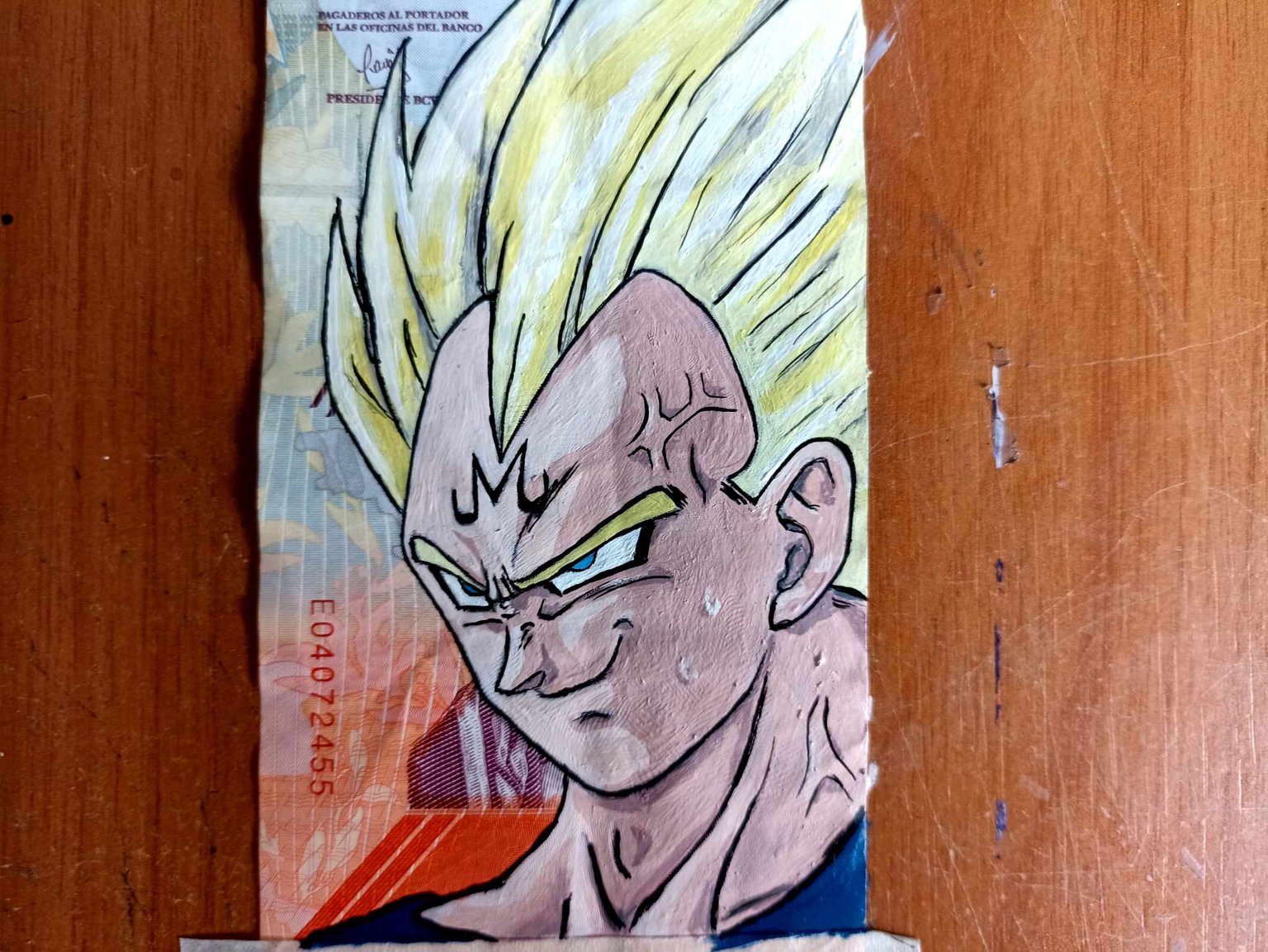 vegeta malvado