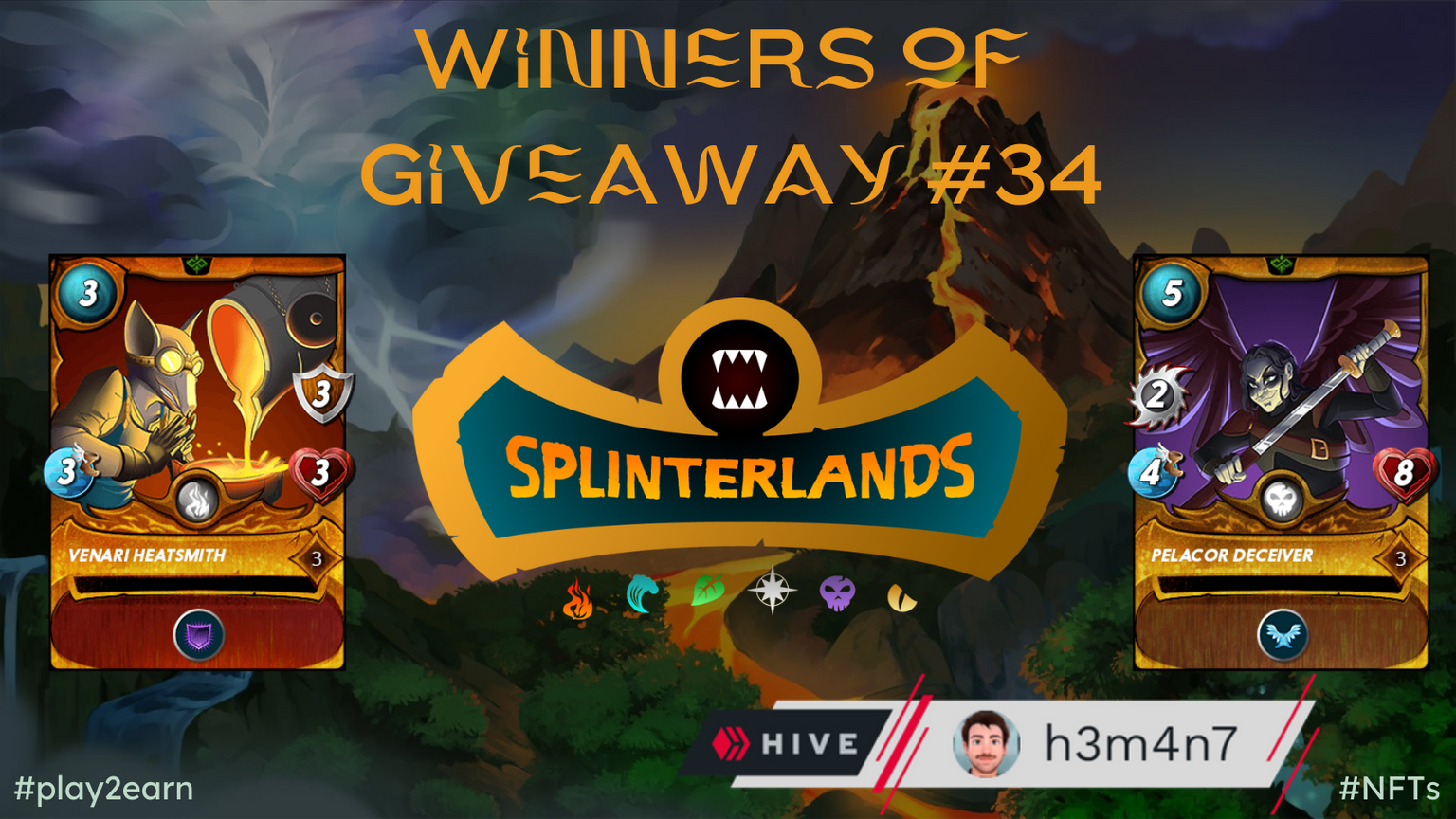 Splinterlands Giveaways by H3M4N7