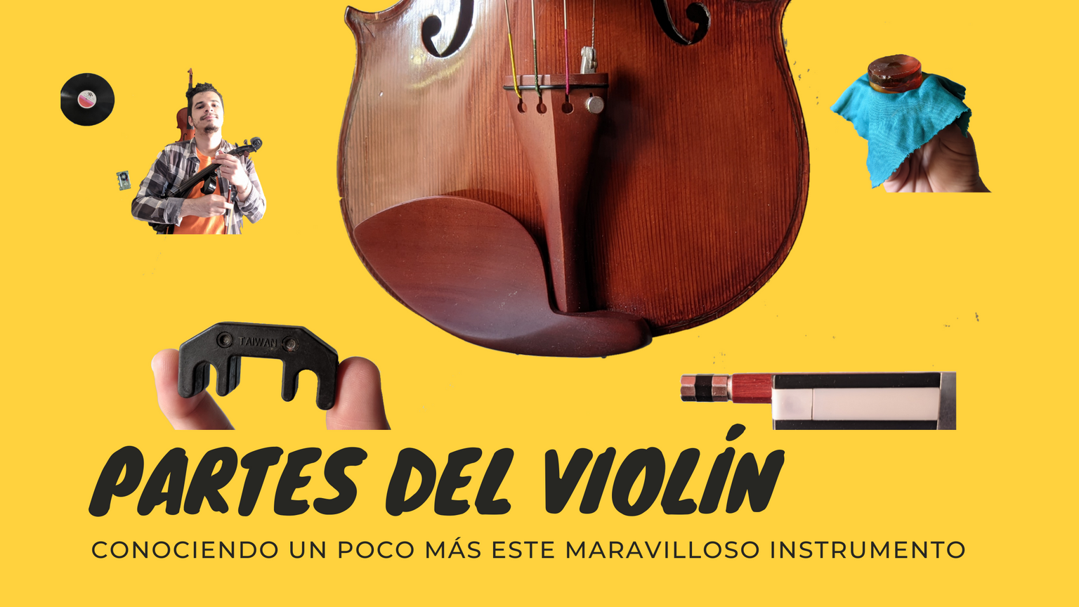 diagrama de partes del arco de violin