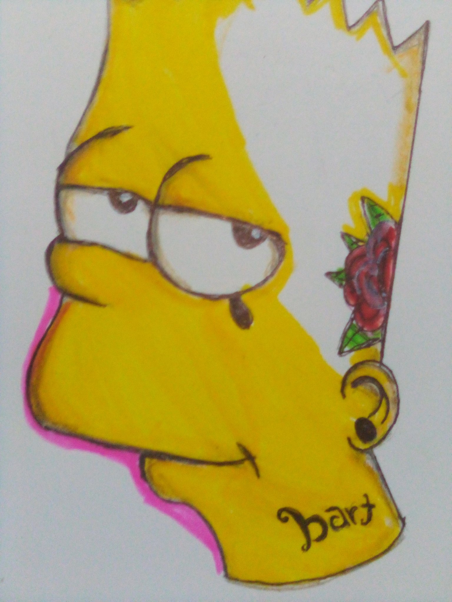 dibujos de bart simpson — Hive