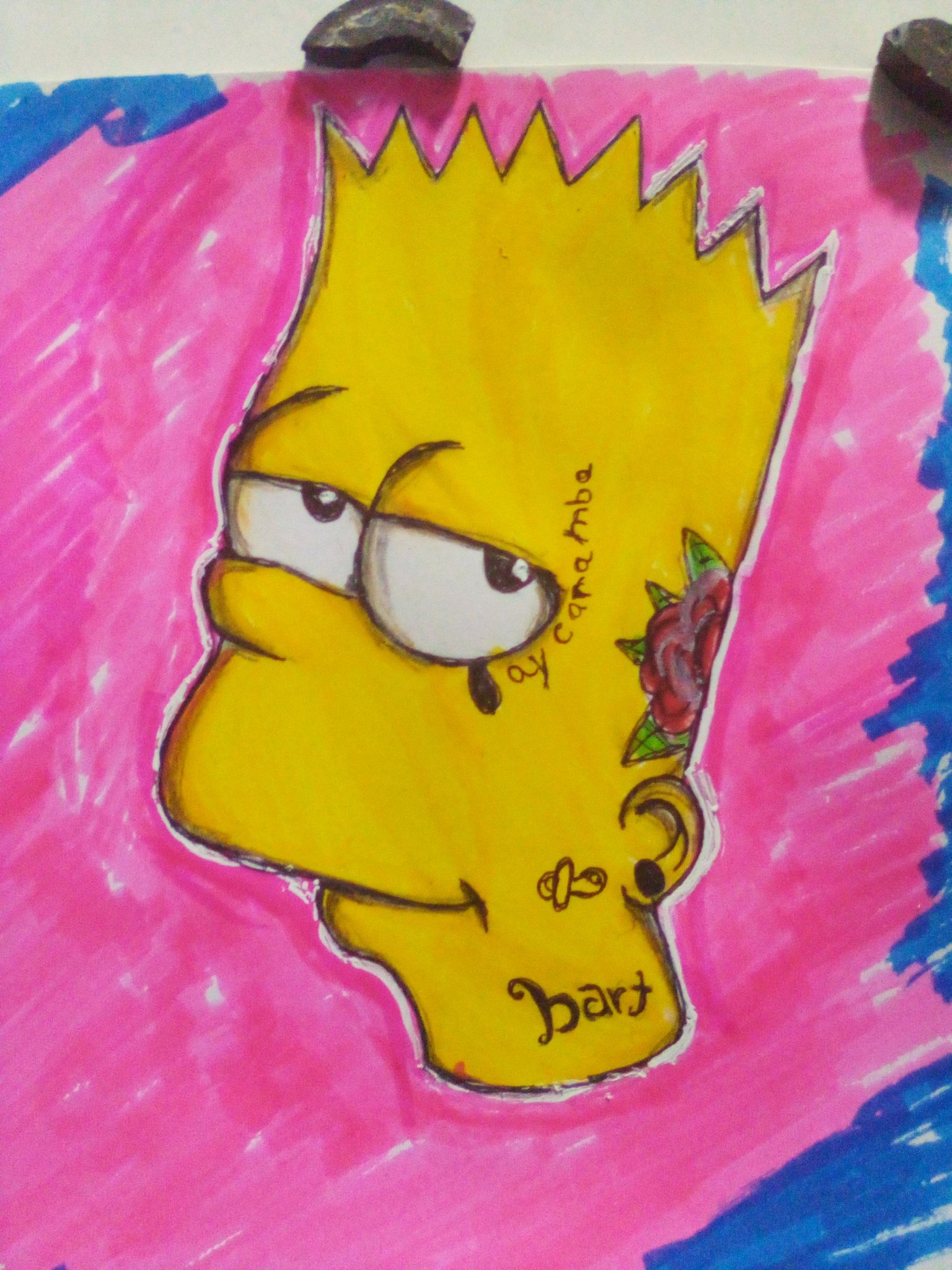 dibujos de bart simpson — Hive