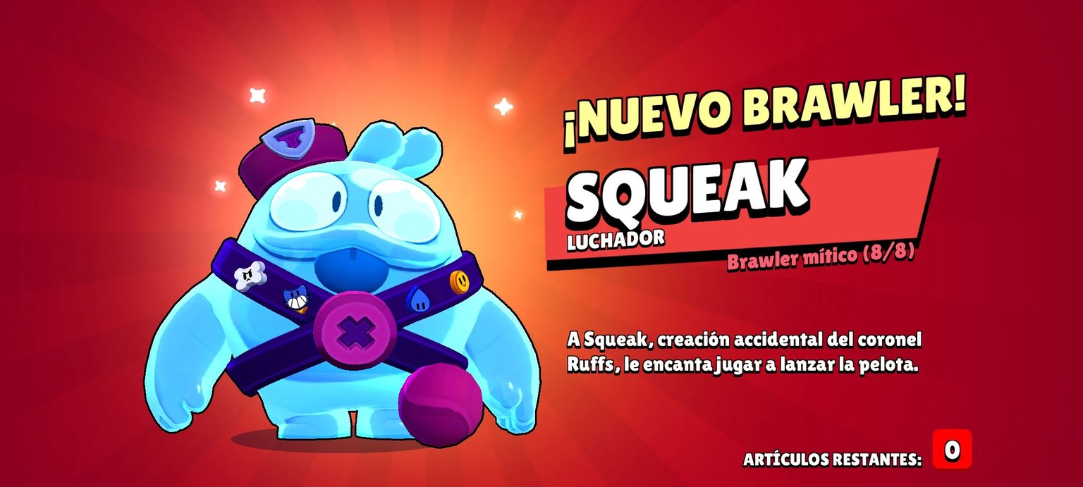 Pegajoso y explosivo | Squeak | Brawl Stars [ESP][ENG] — Hive