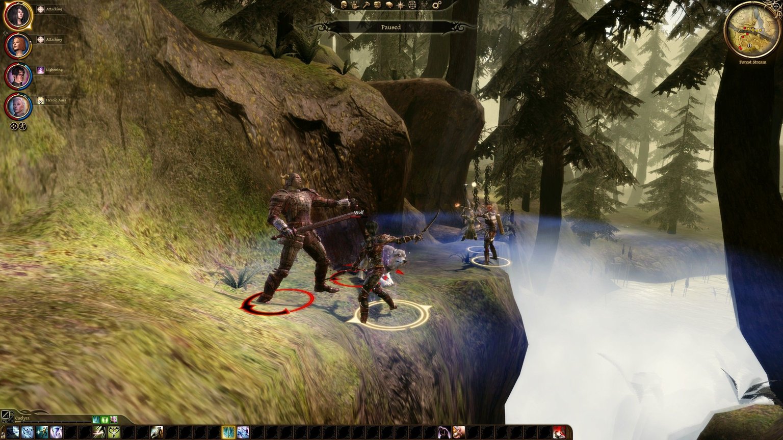 dragon age origins gameplay