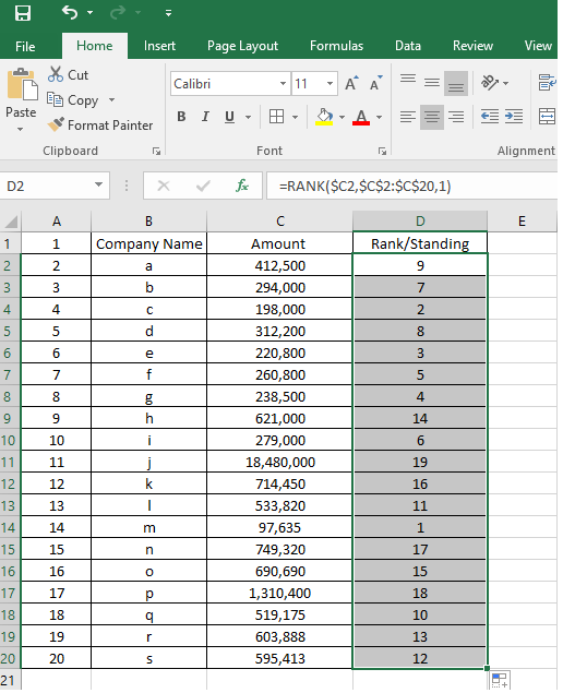How To Compute Ranking How to Calculate Ranking in Excel — Hive