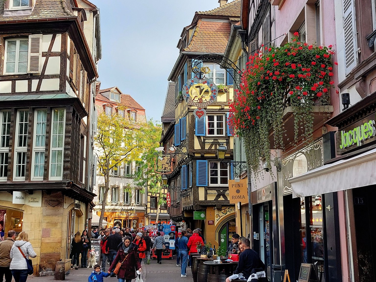 Last Stop in the Alsace France The Old Town of Colmar Hive