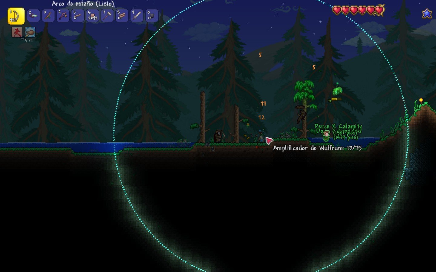 Terraria Calamity Mod P2: The Hive Mind and New Biomes ENG/ESP