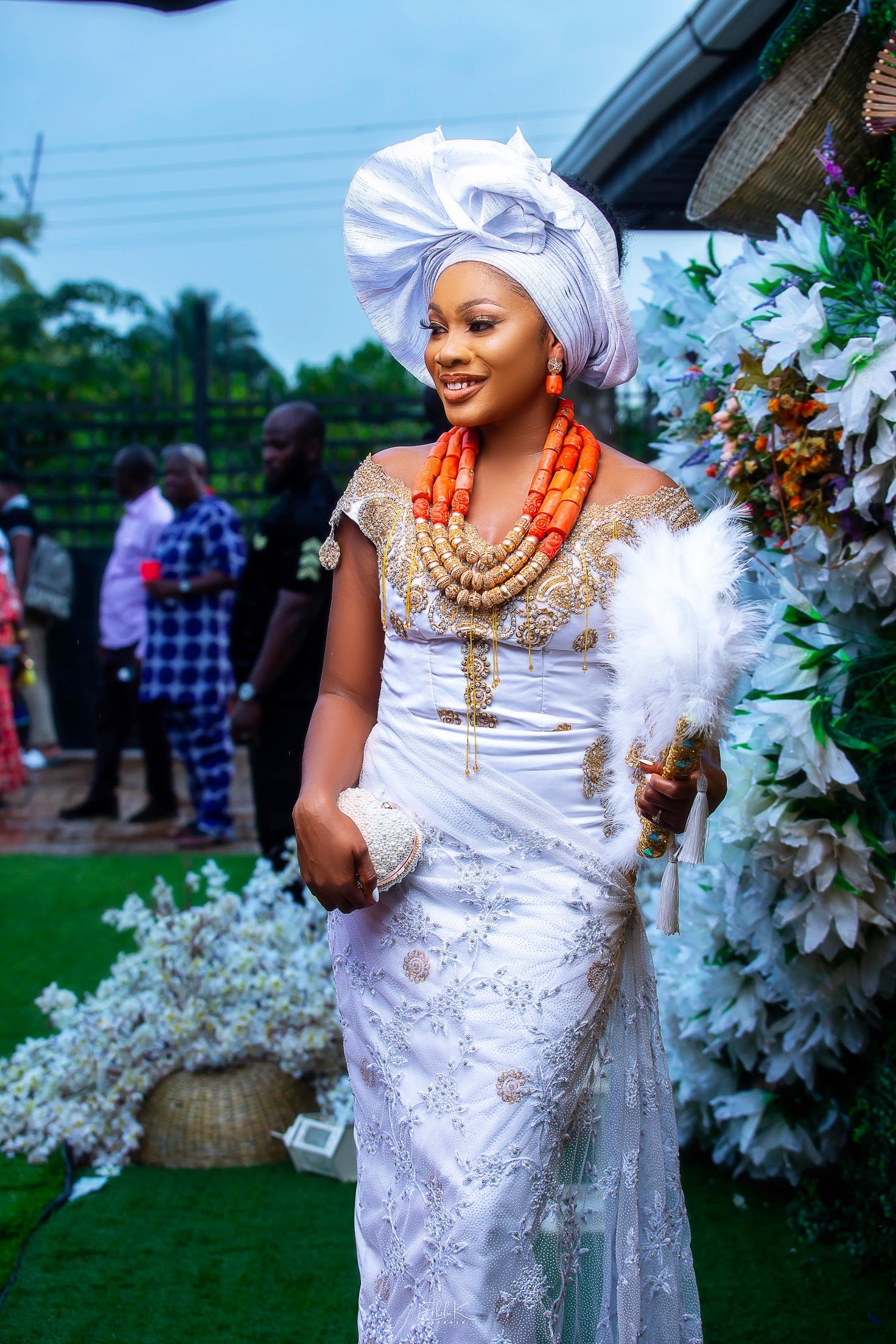 Urhobo traditional marriage on sale attire