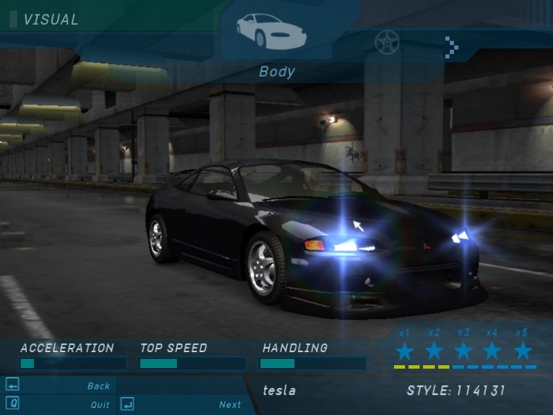 Underground is my favorite need for speed game. Because of the