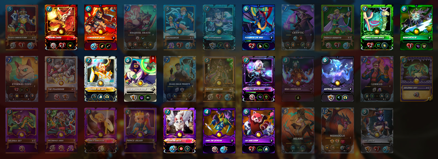 Legendary Summoners.