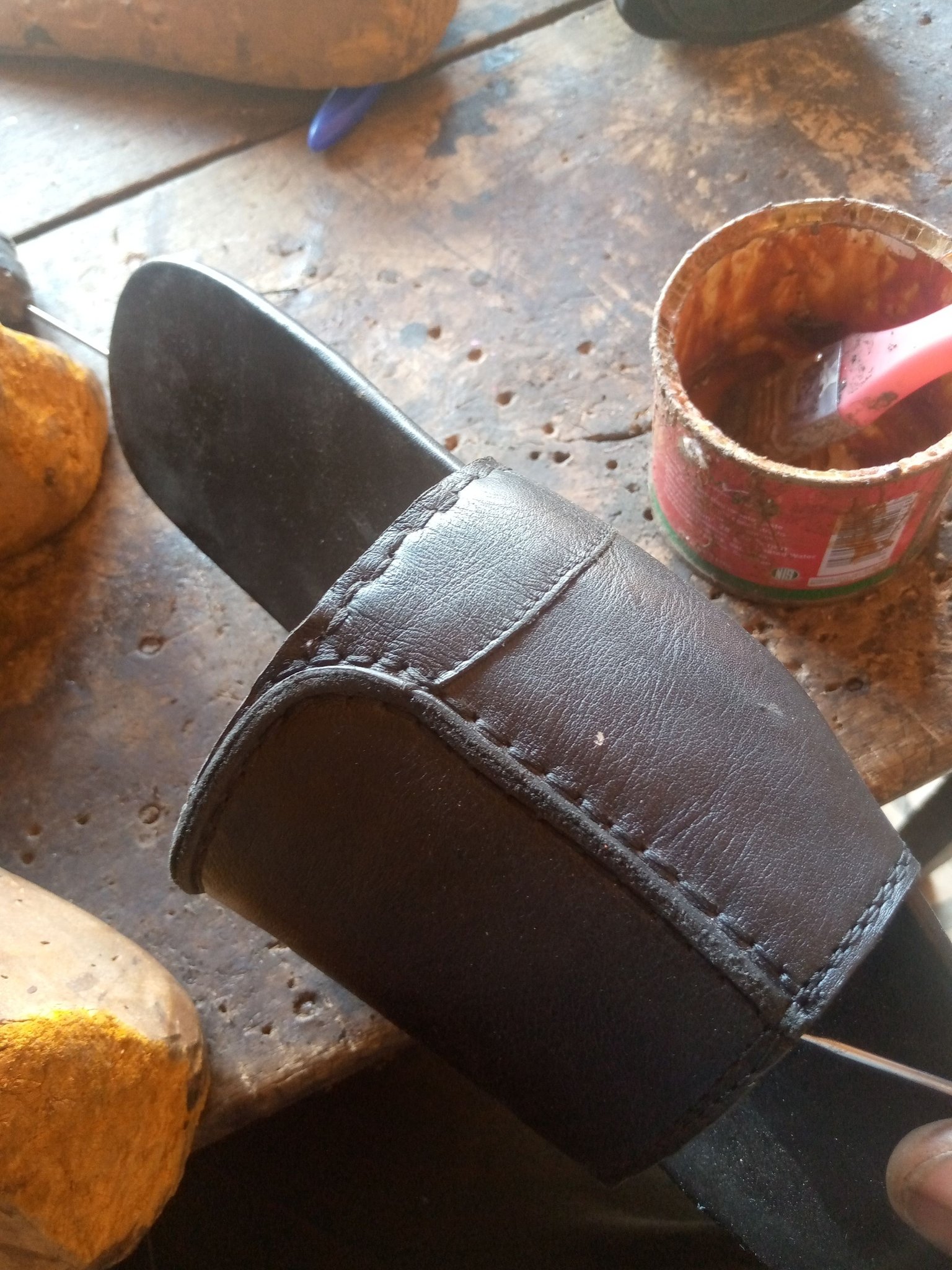 Step By Step Tutorial On How To Made A of Pam Slippers