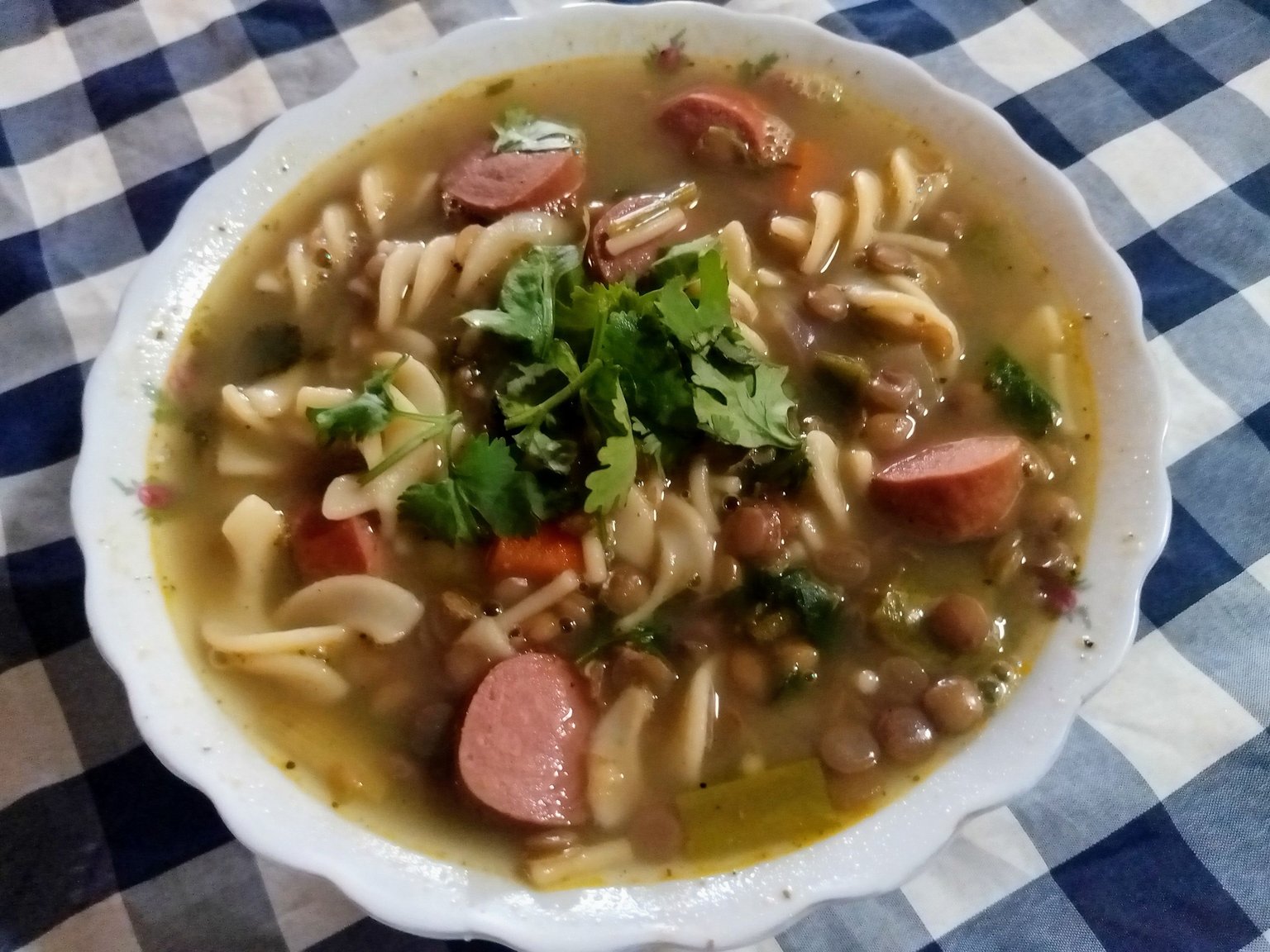 ESP-ENG] ? ¡Sopa de Lentejas con Salchicha Polaca! / Lentil Soup with  Polish Sausage! ? — Hive