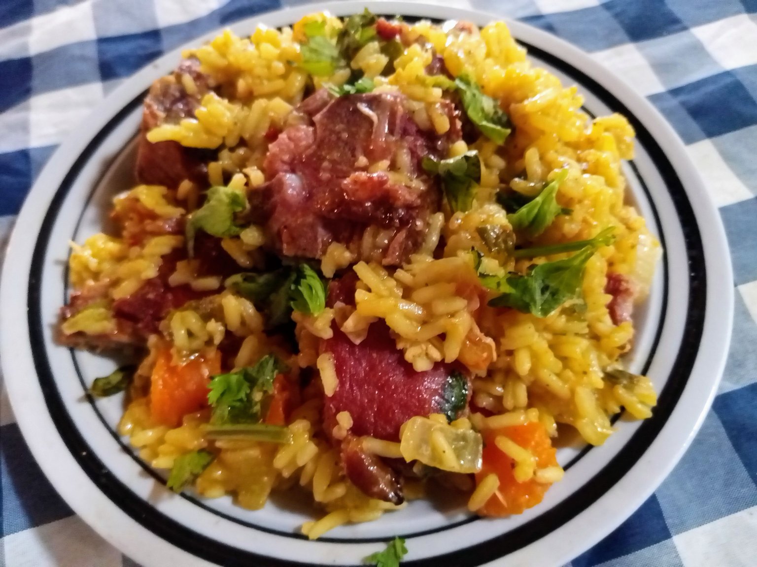 ESP-ENG] ?¡Arroz con Huesitos de Cerdo Ahumado! / Rice with Smoked Pork  Bones!? — Hive