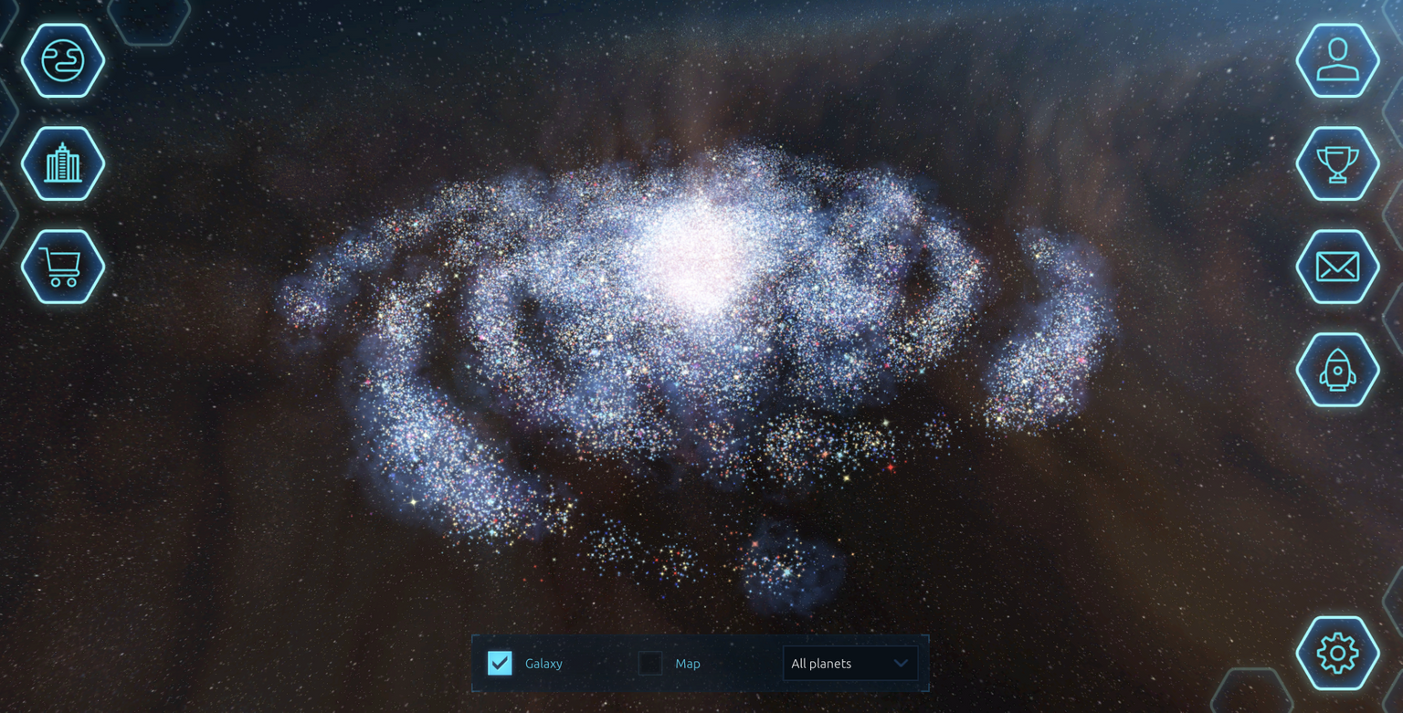 0xUniverse - Blockchain based space strategy game — Hive