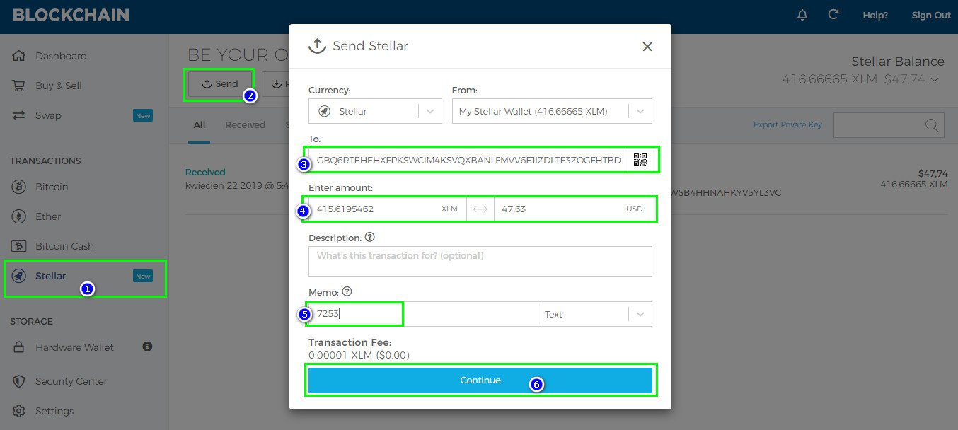 Jak wypłacić XML z Blockchain.com (zamienić na PLNy) — Hive