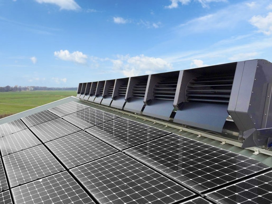 RidgeBlade, the innovative wind turbines for rooftops/RidgeBlade, los