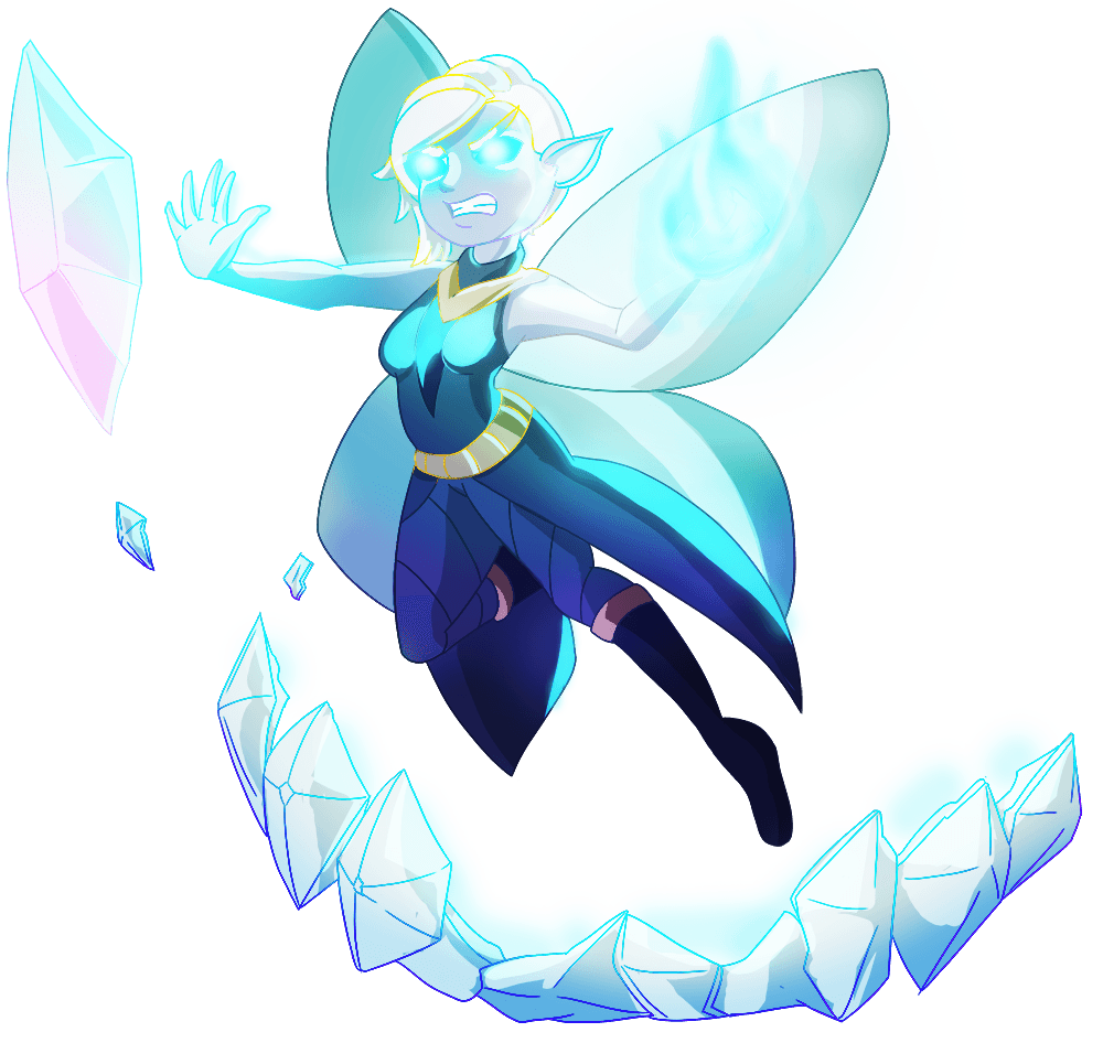Ice Pixie Animated Style — Hive