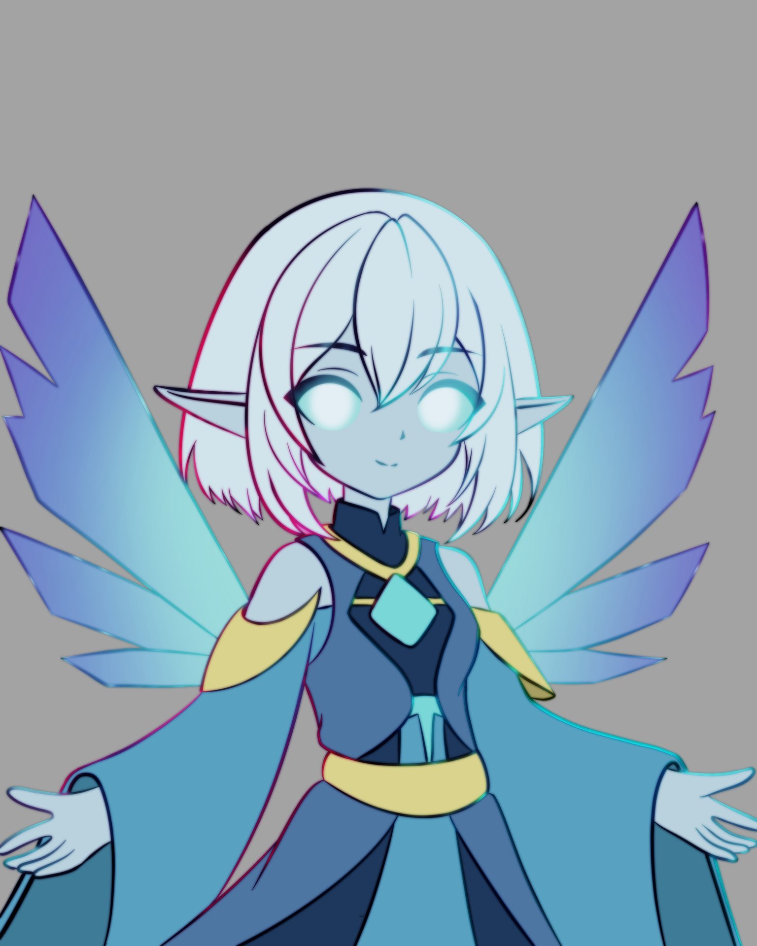 Ice Pixie Animated Style — Hive