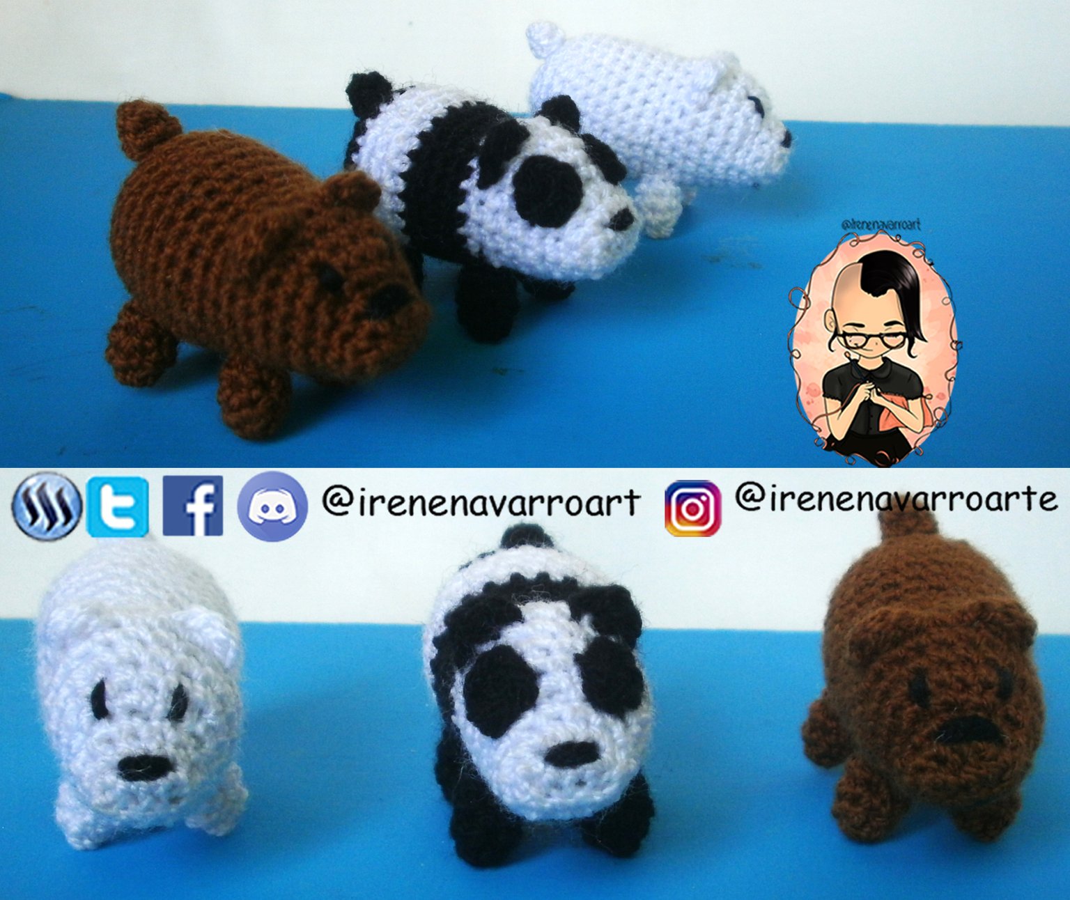 Escandalosos amigurumi best sale