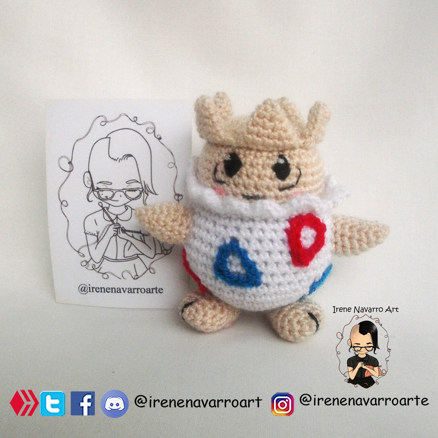 Togepi Amigurumi. Pokemon [ES/En] — Hive