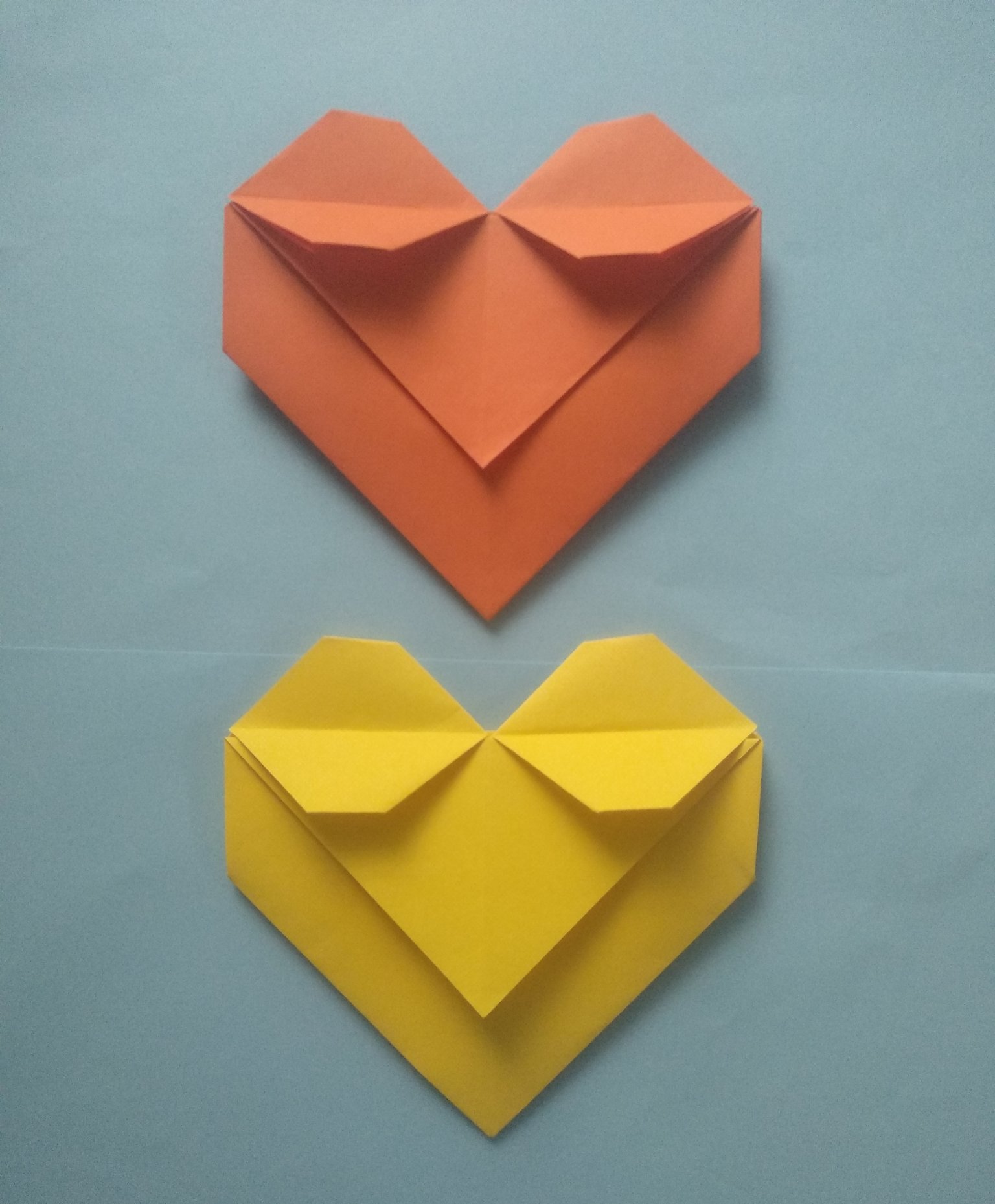 Origami Heart Shape Bags — Hive