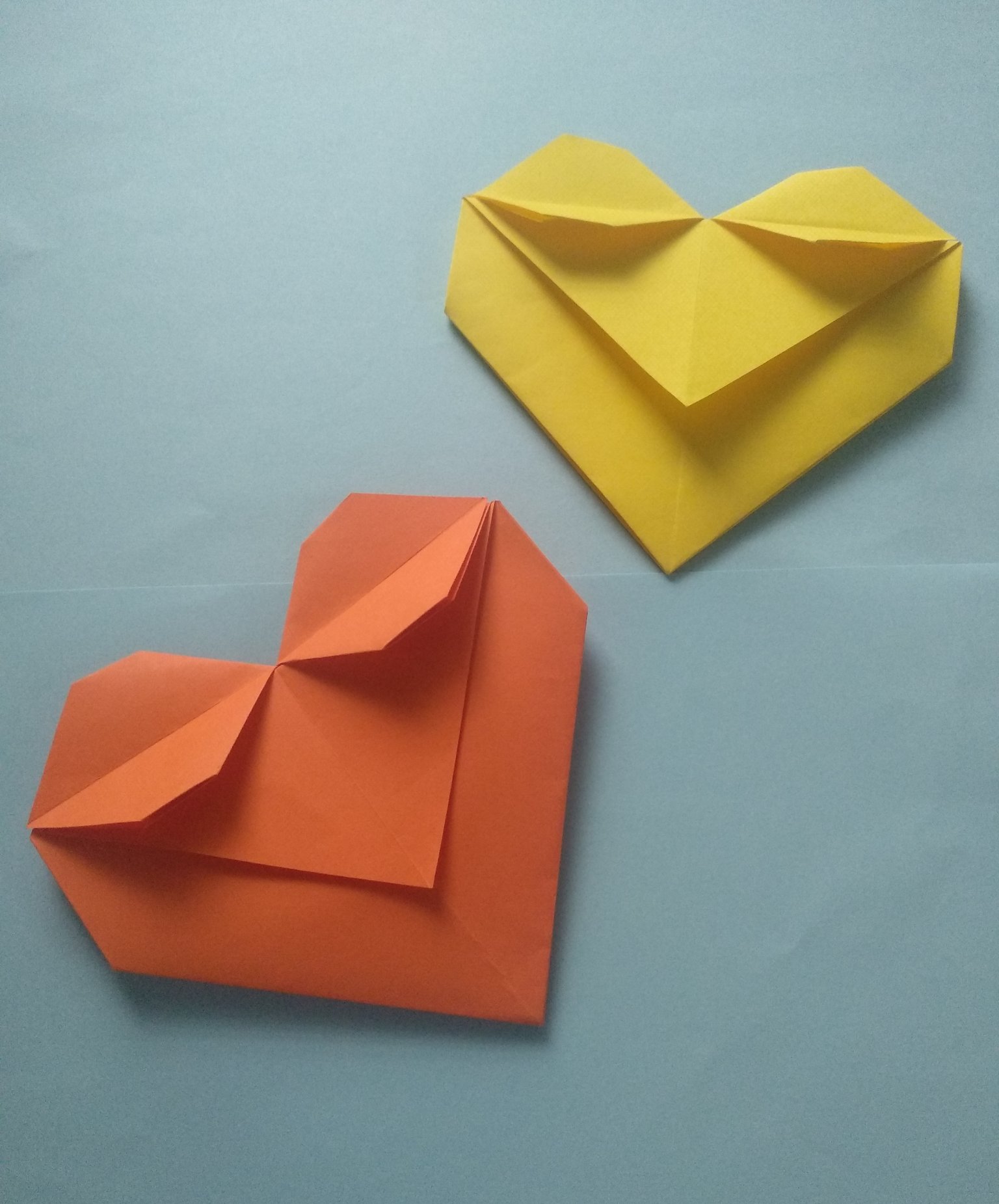 Origami Heart Shape Bags — Hive