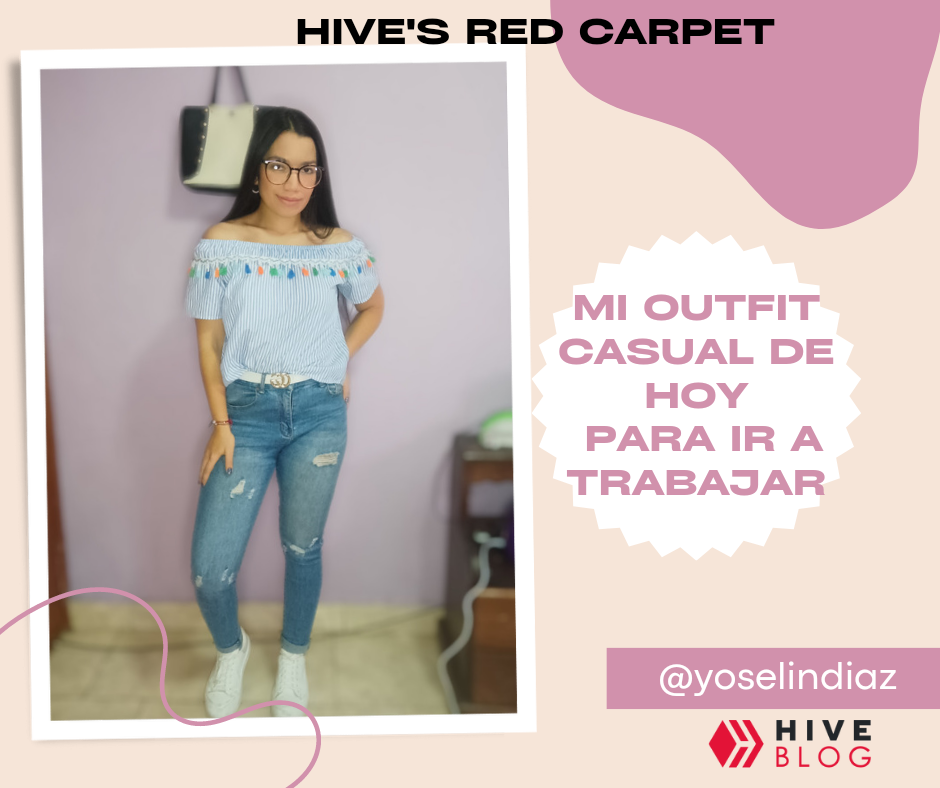 Today's casual outfit for work✨❤️ |Mi outfit casual de hoy para ir a  trabajar✨❤️ — Hive