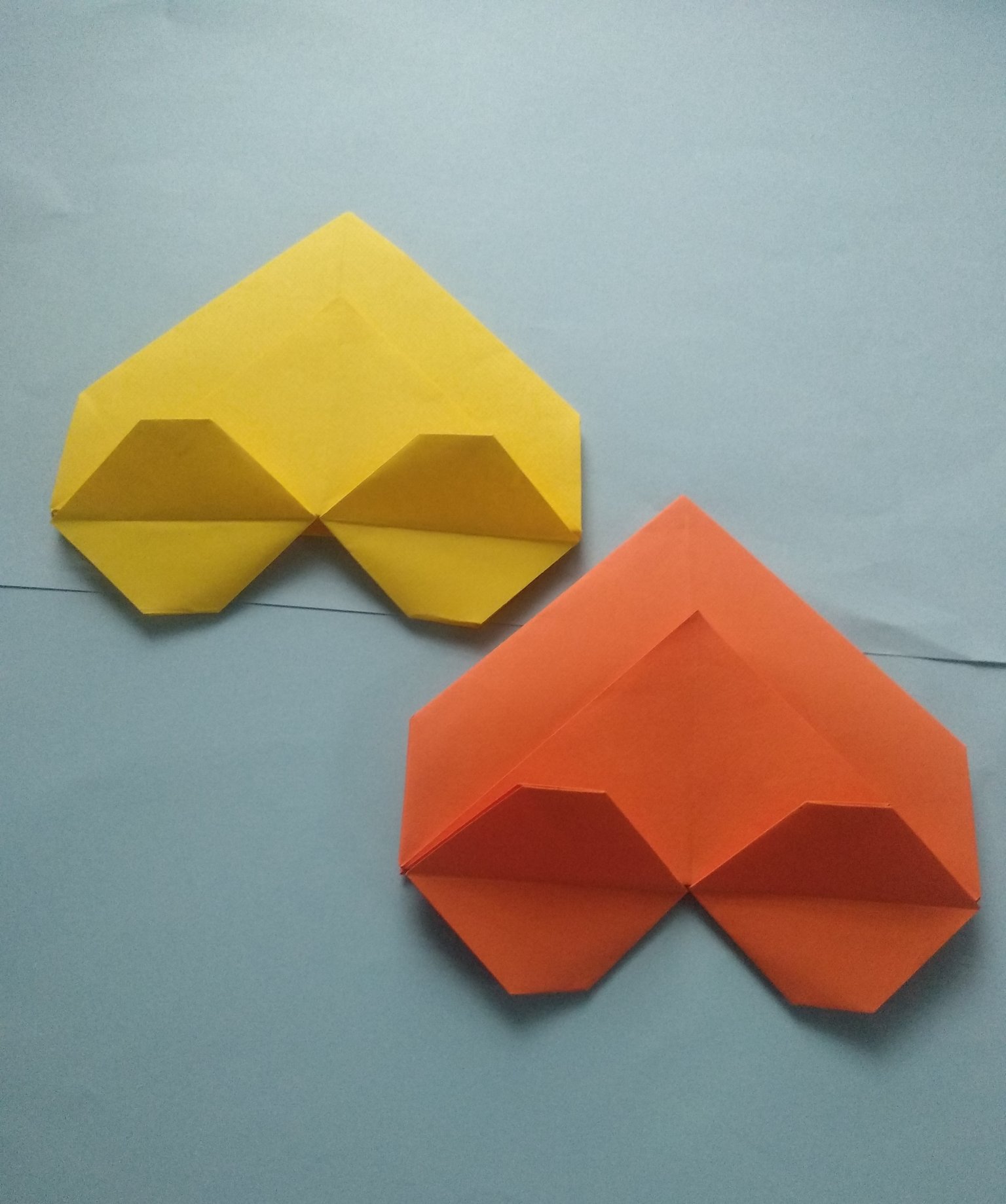 Origami Heart Shape Bags — Hive