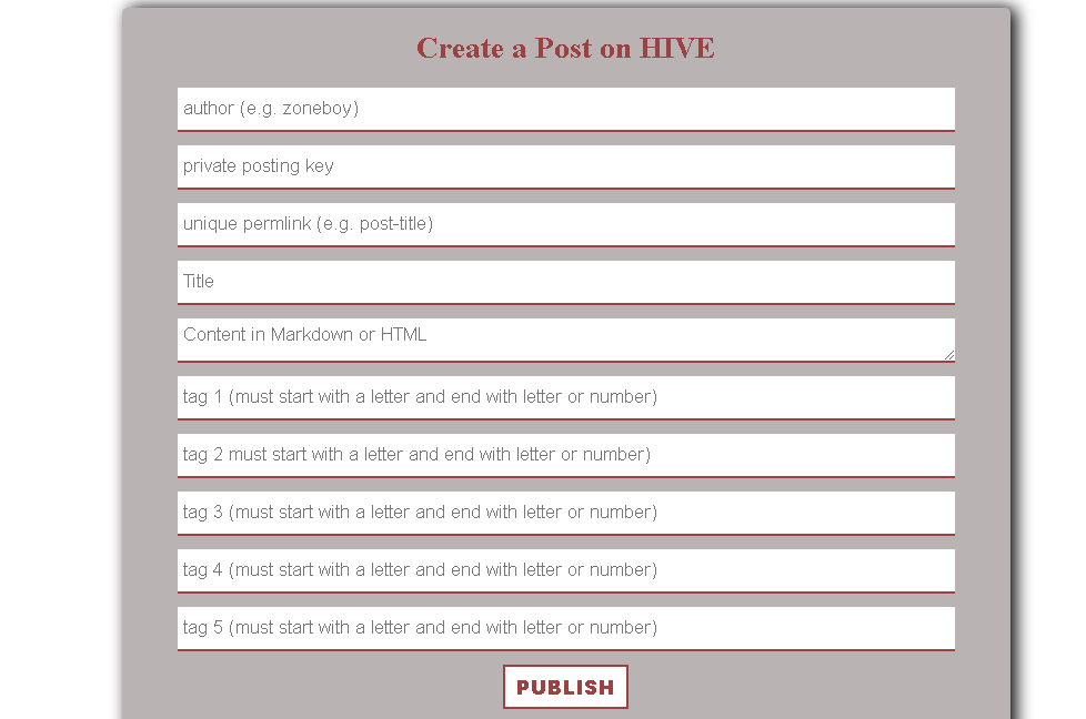 Assignment Hive Hive JavaScript Tutorial : Hive posting tool — Hive
