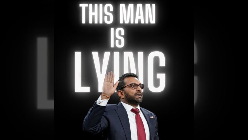 Video Proof: Kash Patel just lied to Joe Rogan