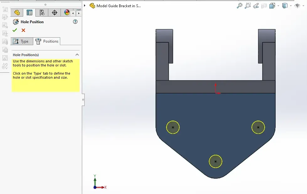 Solidworks Bracket Model Tutorial Model Guide Bracket in SolidWorks | PeakD