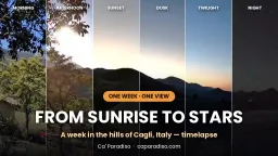 From Sunrise to Stars