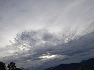 Cielo nublado