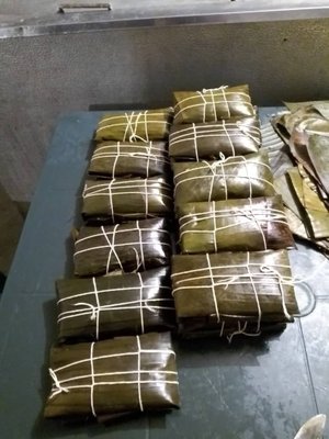 Hallacas plato tipico venezolano